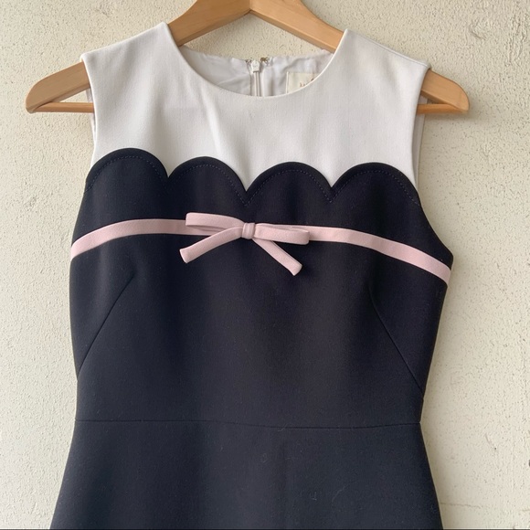 Kate Spade scallop bow a-line dress - Picture 7 of 16